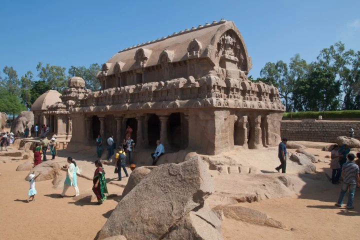 Pancha Rathas (Five Rathas), Mahabalipuram