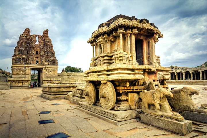 Vittala Temple and Stone Chariot, Hampi