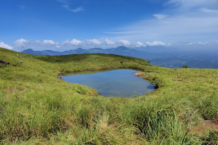 Chembra Peak and the Heart-Shaped Lake, Wayanad